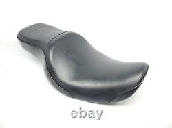 04-05 Oem Harley Dyna Gunfighter Smooth 2up Seat Fxd Fxdl Super Glide Hd Genuine