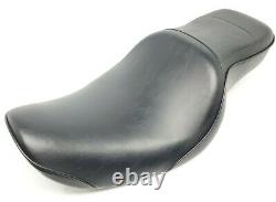 04-05 Oem Harley Dyna Gunfighter Smooth 2up Seat Fxd Fxdl Super Glide Hd Genuine