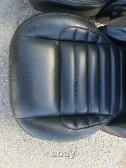 1997-2003 Ford F-150 F150 Crew Cab Harley Davidson Black Rear Bucket Seat Set