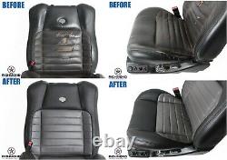 2000 Ford F-150 Harley-Davidson -Driver Side Complete Leather Seat Covers Black