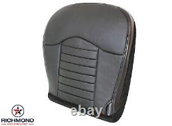 2000 Ford F-150 Harley-Davidson QUAD Driver Side Bottom Leather Seat Cover BLACK