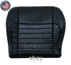 2001 Ford F-150 Harley Davidson Driver Bottom Synthetic Leather Seat Cover Black