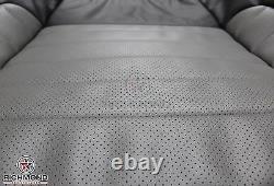 2002 F150 Harley Davidson -Driver Bottom Leather Seat Cover 2-Tone Black/Gray