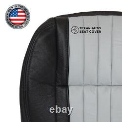 2003 Ford F150 Harley Davidson Driver Bottom Leather/Vinyl Seat Cover Black/Gray
