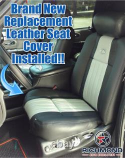 2003 Ford F150 Harley-Davidson-Driver Side Bottom Replacement Leather Seat Cover