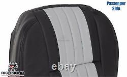 2003 Ford F150 Harley-Davidson Passenger Bottom Leather Seat Cover Black/Gray