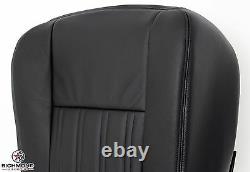 2004 Ford F250 F350 Harley-Davidson -Driver Side Bottom Leather Seat Cover Black