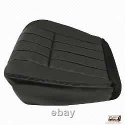 2005 -2007 Ford F250 Harley Davidson Driver Bottom Leather Seat Cover + Foam BLK