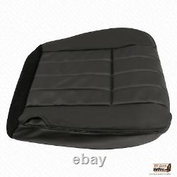 2005 -2007 Ford F250 Harley Davidson Driver Bottom Leather Seat Cover + Foam BLK