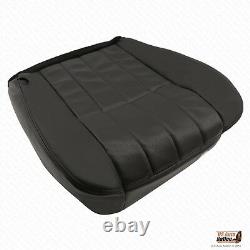 2005 -2007 Ford F250 Harley Davidson Driver Bottom Leather Seat Cover + Foam BLK