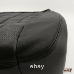 2005 -2007 Ford F250 Harley Davidson Driver Bottom Leather Seat Cover + Foam BLK