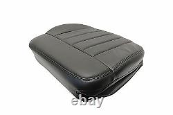 2006 2007 Ford F150 Harley Davidson Driver Bottom Leather Seat Cover BLACK