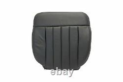 2006 2007 Ford F150 Harley Davidson Driver Bottom Leather Seat Cover BLACK