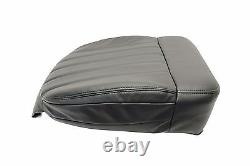 2006 2007 Ford F150 Harley Davidson Driver Bottom Leather Seat Cover BLACK