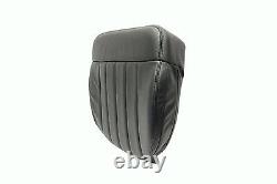 2006 2007 Ford F150 Harley Davidson Driver Bottom Leather Seat Cover BLACK