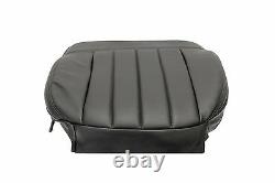 2006 2007 Ford F150 Harley Davidson Driver Bottom Leather Seat Cover BLACK