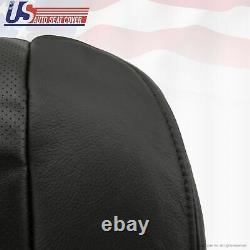 2006 Ford F250 Harley-Davidson Driver Bottom Perforated Leather Seat Cover BLACK