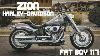 2025 Harley Davidson Flstf Softail Fat Boy 117 In Billiard Grey Zion H D Bike Of The Week