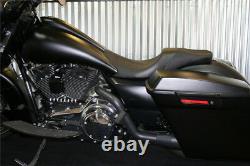 2-Up Seat For 08-17 Harley Touring Paul Yaffe Stretched Tank STK08