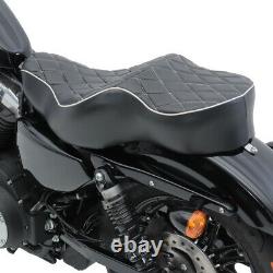 2-Up Seat for Harley Davidson Sportster 04-20 Driver Passenger Craftride DB1