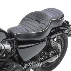 2-Up Seat for Harley Davidson Sportster 04-20 Driver Passenger Craftride ST1