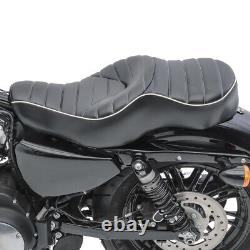 2-Up Seat for Harley Davidson Sportster 04-20 Driver Passenger Craftride ST1