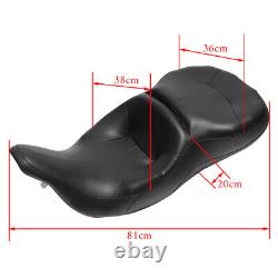 2-Up Seat for Harley Davidson Touring 97-08 double seat SD22 black