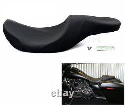 2-up Weekday Seat Paul Yaffe Stretched Gas Tank Harley Touring 2008-2017