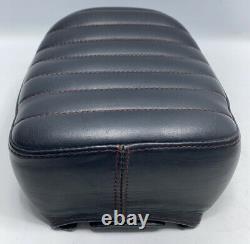 82-94 Harley Davidson Fxr Seat Fxrp Fxrt Fxrd 2pc Black 2 Piece Red Stitching