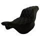 All Black Motorema Factory Custom Step Up Seat For Harley Davidson Touring 09-up