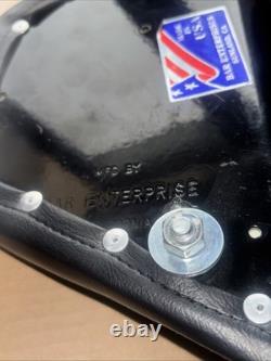 Bar Enterprises Solo Seat Harley Davidson Chopper Bobber Panhead Shovelhead Etc Bar Enterprises Solo Seat Harley Davidson Chopper Bobber Panhead Shovelhead Etc
