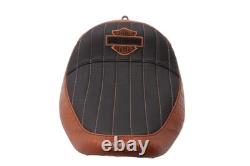Bench seat, single seat, brown/black Harley-Davidson Street Bob 1750 FXBB 18-18