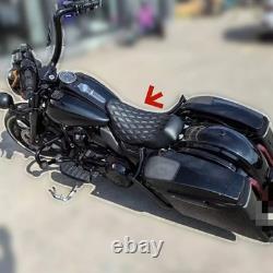 Black Driver Seat For Harley Davidson Touring Road King Street Road Glide 09-23