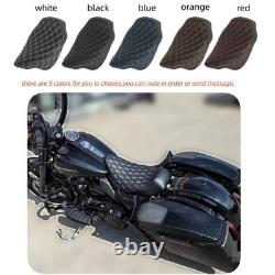 Black Driver Seat For Harley Davidson Touring Road King Street Road Glide 09-23