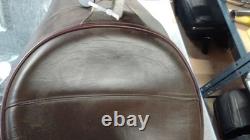 Corbin Brown Solo Seat Harley-Davidson with Removable Back Rest, Seat Lock & Key