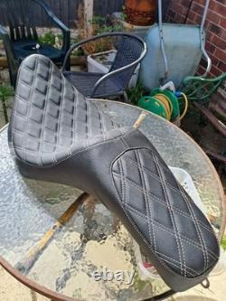 Craftside Custom Seat. For 2018-22 Harley Davidson Soft Tail Slim/Fat Bob