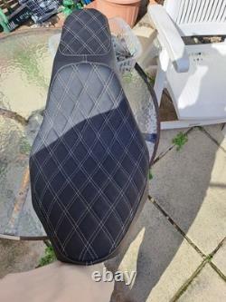 Craftside Custom Seat. For 2018-22 Harley Davidson Soft Tail Slim/Fat Bob