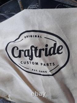 Craftside Custom Seat. For 2018-22 Harley Davidson Soft Tail Slim/Fat Bob