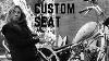 Custom Chopper Motorcycle Seat