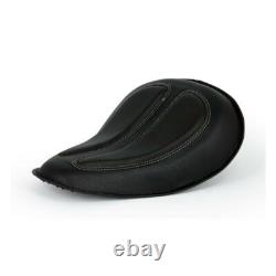 Danaborg Racestyle Solo Seat, Black, for Harley-Davidson