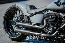 Drag Seat Bobber Short Rear Fender Harley Davidson Softail 08-17 Breakout, Rocker