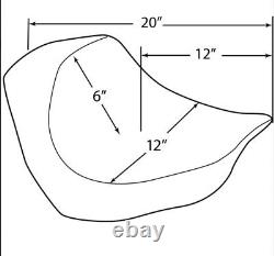 Drag Specialities Solo Seats With Ez-on Mount 0802-1270 Harley Davidson