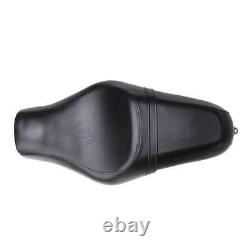 Driver Passenger Leather Two-Up Seat For Harley Davidson Sportster XL 883 1200