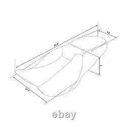 Driver Passenger Seat Fit For Harley Davidson Touring Electra Glide 2009-2023