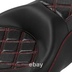 Driver Passenger Seat For Harley Davidson Touring Road Glide King 09-23 22 Black