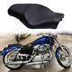 Driver Passenger Two Up Seat For Harley Davidson Sportster Iron 883 Xl883n 1200