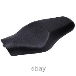 Driver Passenger Two-Up Seat For Harley Davidson Sportster XL 883 1200 Alligator