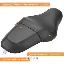 Driver Rear Passenger Seat Two Up for Harley Davidson Sportster XL1200 Iron 883