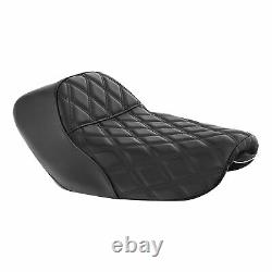Driver Solo Seat Fit For Harley Davidson Sportster XL 883 1200 2010-2021 Black