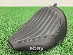 FLS Seat 52000031 Genuine Harley-Davidson Softail Slim Low-Profile Solo Seat